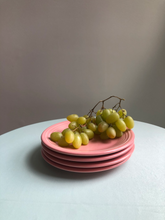 Load image into Gallery viewer, S/4 Vintage Barbie Pink Dessert Plates
