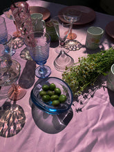 Load image into Gallery viewer, S/4 Iridescent Pink Stem Champagne Coupes
